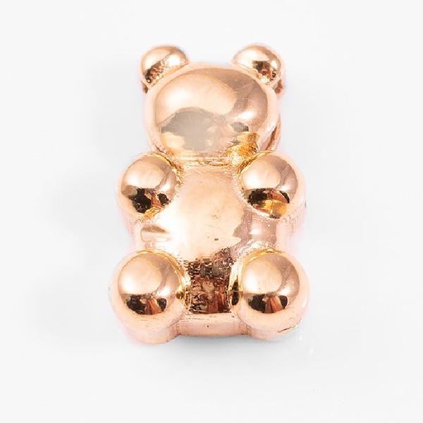 آویز طلا مدل حروف پفکی تدی